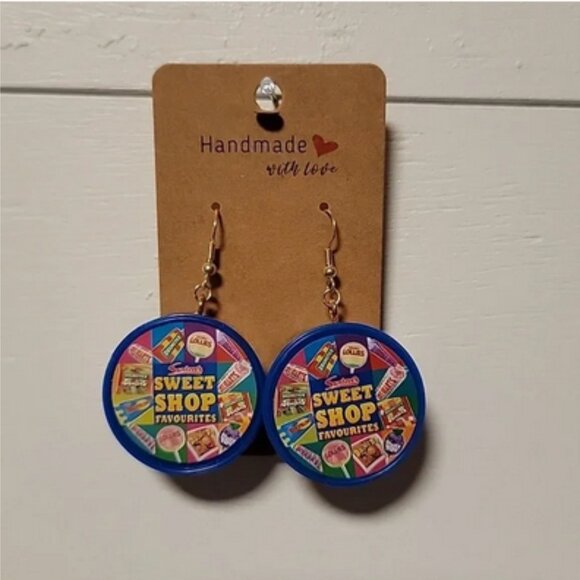 Handmade "Sweet Shop Favourites" Earrings - Picture 1 of 1